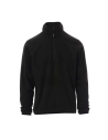 Sweat-Shirt Veste En Micro Polaire Pile Homme Demi Zip Payper Soft+