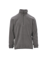 Sweat-Shirt Veste En Micro Polaire Pile Homme Demi Zip Payper Soft+