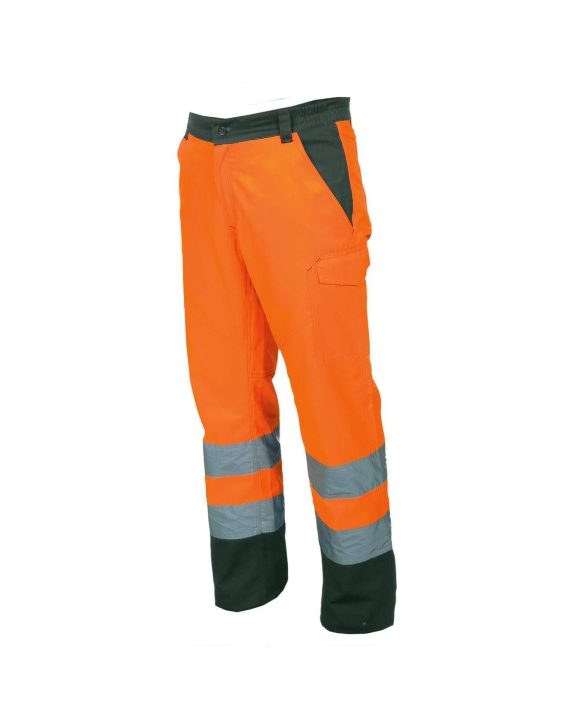 JAUNE FLUO/BLEU MARINE