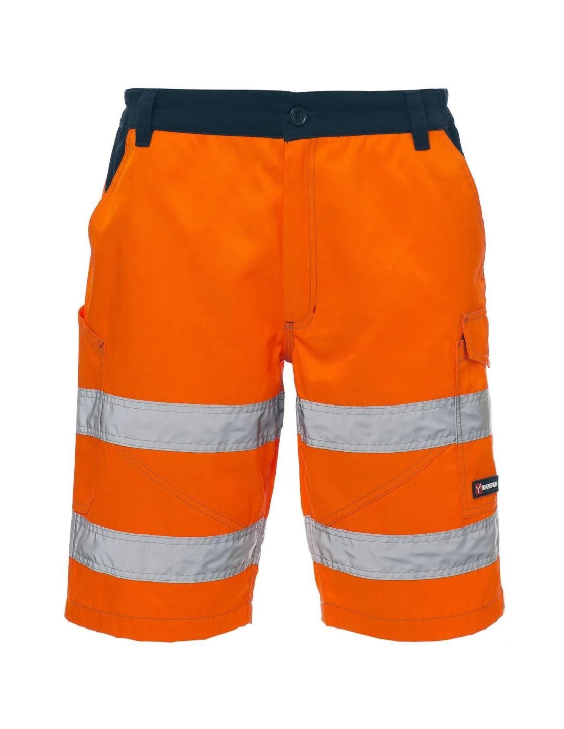 ORANGE FLUORESCENT / BLEU MARINE