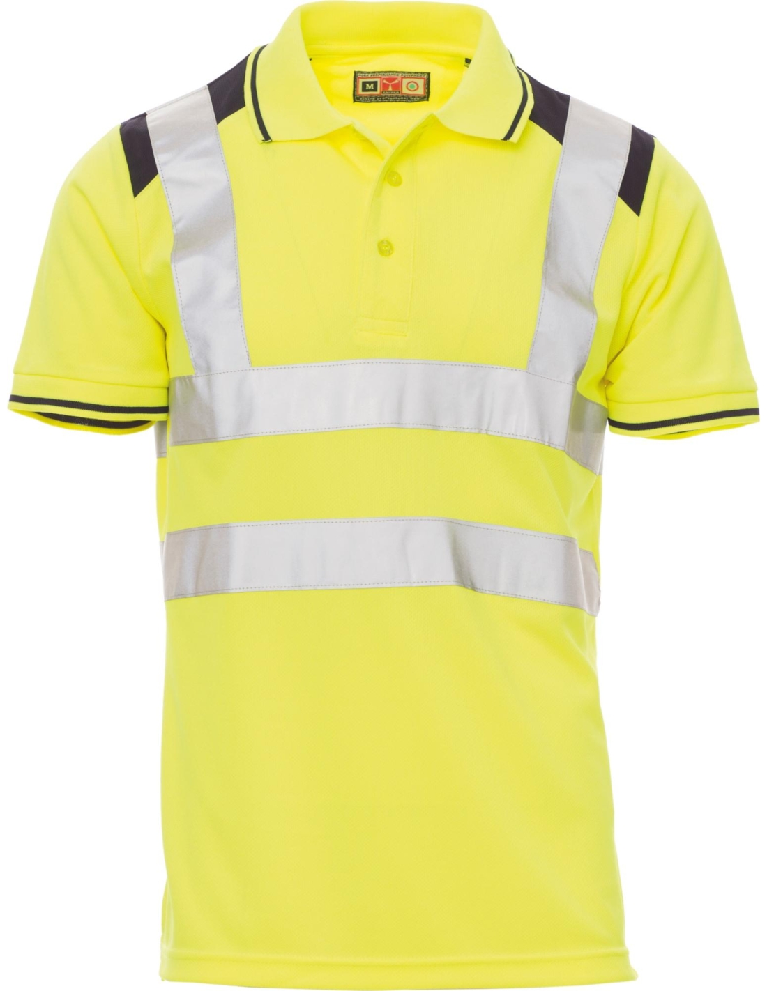 JAUNE FLUO/BLEU MARINE