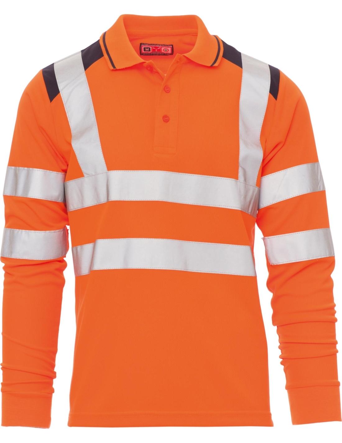 ORANGE FLUORESCENT / BLEU MARINE