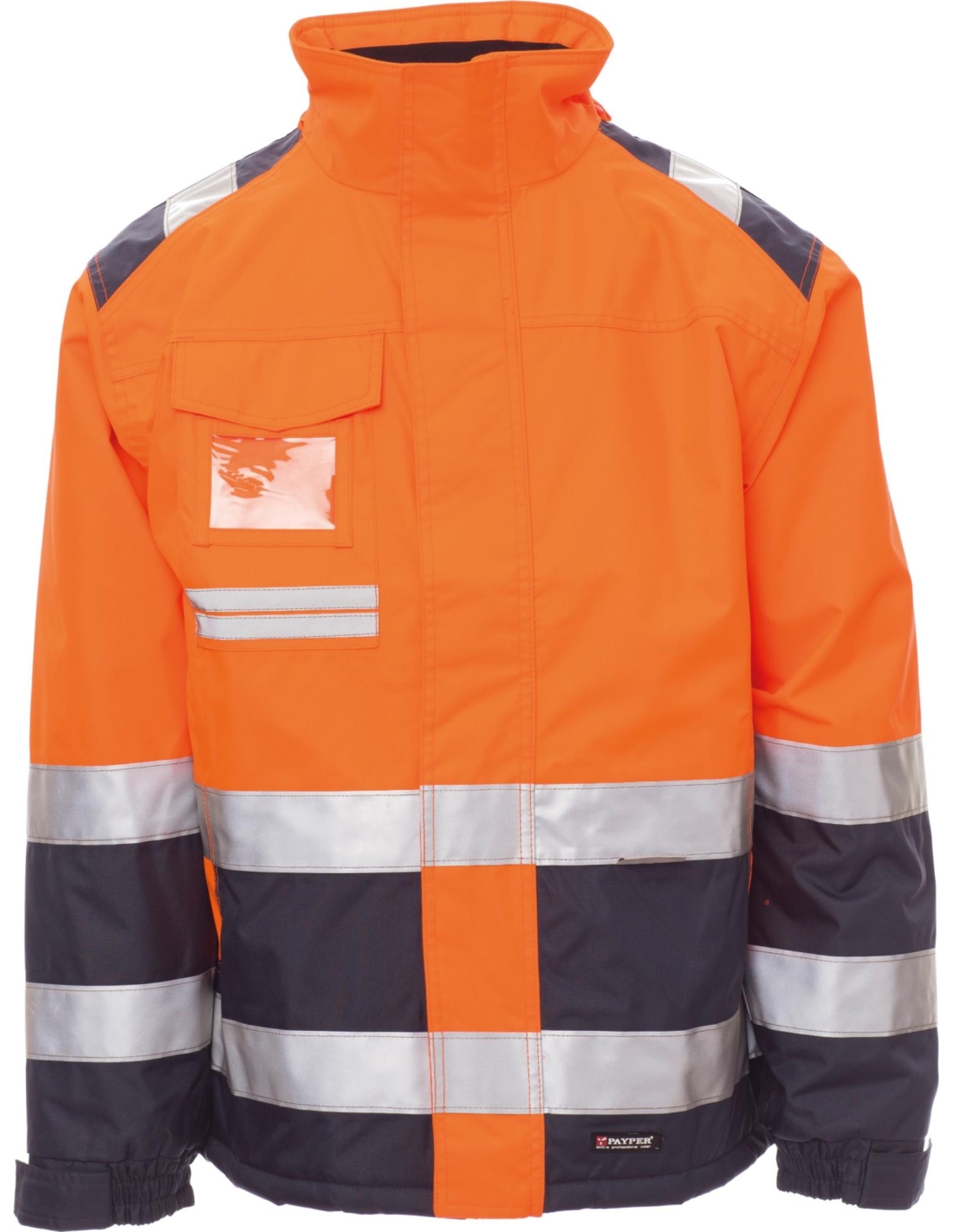 ORANGE FLUORESCENT / BLEU MARINE