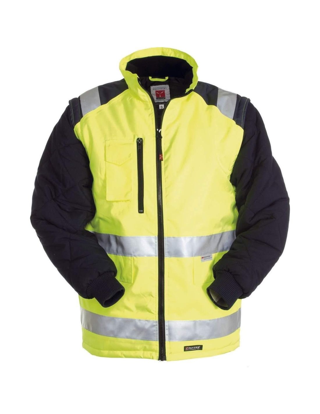 JAUNE FLUO/BLEU MARINE