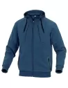 Sweat Shirt À Capuche Avec Zip Entière Pull Veste Pour Homme Deltaplus Anzio