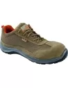 Chaussures Basses De Sécurité De Travail En Cuir Et Mesh Deltaplus Asti S1P Src