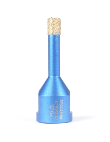FRAISE DIAMANTŽëE POUR PERŽçAGE A SEC ET EAU Žÿ 8 MONTOLIT MONDRILLO FS8