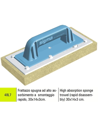 Taloche žëponge haute absorption Sigma 48l7 30x14x3 cm