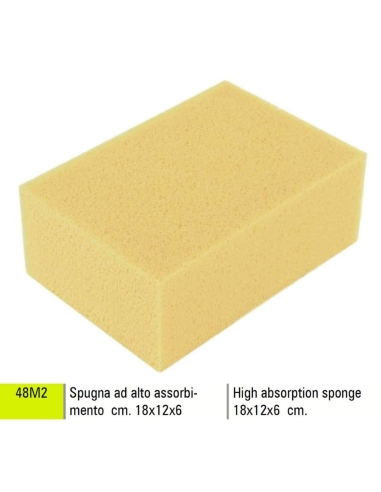 Žëponge tržês absorbante 18x12x6 cm Sigma 48m2