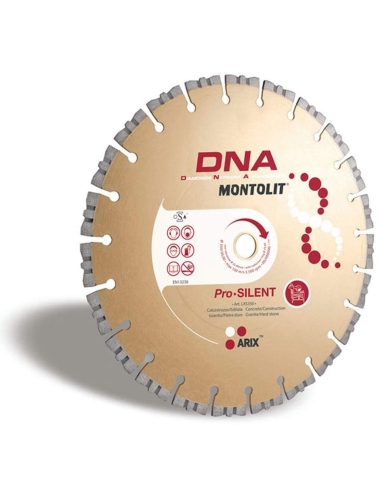 DISQUE DIAMANT 350 MM BÉTON BATIMENT GRANIT PIERRE DURE MONTOLIT DNA LXS350
