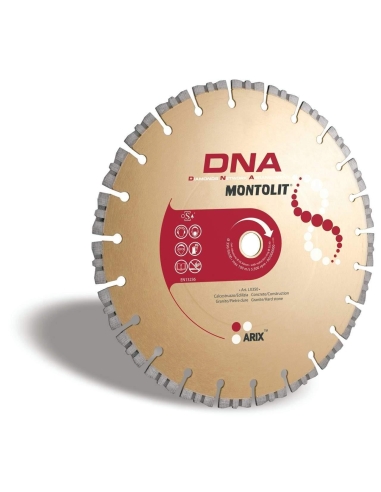 DISQUE DE DIAMANT 300 MM POUR BŽëTON BATIMENT GRANIT PORPHYRE PIERRE DURE MONTOLIT DNA LX300