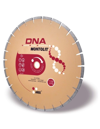 DISQUE DE DIAMANT 400 MM POUR PAVAGE EN BŽëTON FRAIS MONTOLIT DNA SXF400