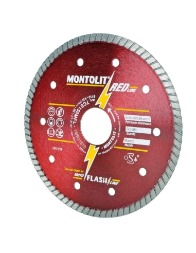 DISQUE DE DIAMANT 100 MM POUR MOTO FLASH LINE MONTOLIT TURMONT TCS150MFL