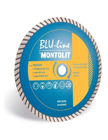 DISQUE DE DIAMANT 125 MM POUR BATIMENT MONTOLIT TURMONT TEH125
