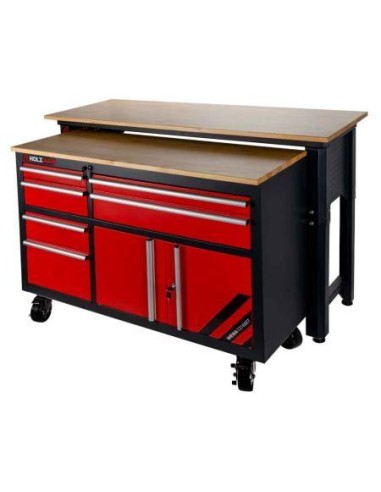 Etabli d'atelier banc travail HOLZMANN wewa1216set