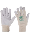 Gants de travail securité cuir d'ovin coton mecaniques Gionny 17w