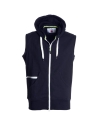 Sweat-Shirt Gilet Sans Manches Pour Homme Zip Entière Capuche Payper Boxer+