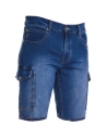 Pour Homme Bermuda Denim Jean Pantacourt Pantalon Court Travail Payper Jeep