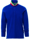 Polo À Manches Longues Avec Boutons Homme 100% Coton Payper Long Nation