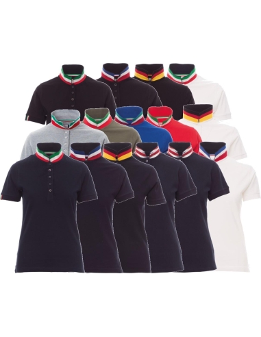 Polo À Manches Courtes Pour Femme 100% Coton Payper Nation Lady
