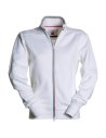 Sweat-Shirt Pour Femme Zip Entière Coton Manches Longues Payper Nazionale Lady