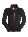 Sweat-Shirt Pour Femme Zip Entière Coton Manches Longues Payper Nazionale Lady