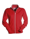 Sweat-Shirt Pour Femme Zip Entière Coton Manches Longues Payper Nazionale Lady