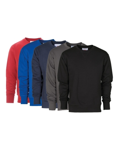 Sweat-Shirt Encolure Ras Du Cou Pour Homme Coton Manche Raglan Payper Orlando