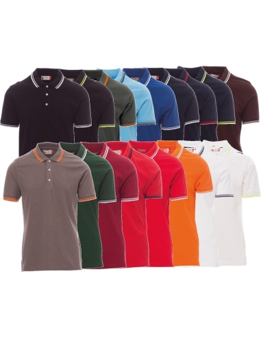 Polo À Manches Courtes Homme 100% Coton Payper Skipper