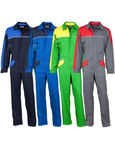 Bleu Combinaison De Travail Bicolore Payper Promotech