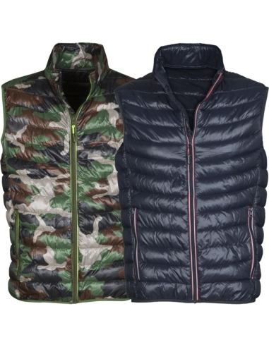 Gilet Blouson Matelassé Doudoune Sans Manches Rembourré Homme Payper Reply