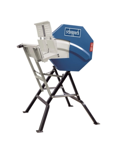 Scie a buches pivotant tronconneuse electrique 405 mm Scheppach hs410