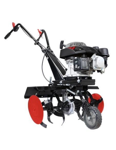 Motoculteur motobineuse thermique à essence 4 temps de 150cc Scheppach mtp560