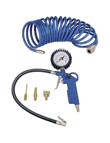 Kit 5 pcs accessoires pour compresseur d'air pneumatique gonflage Scheppach