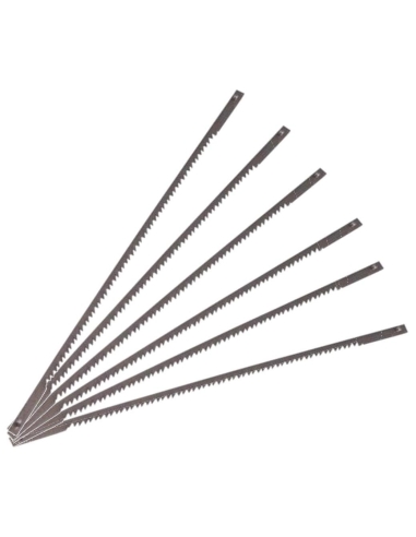 Scheppach kit 6 lames pour scie a 135x3x0.50 mm 10t bois