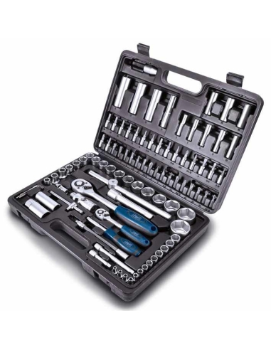 Atelier mobile valise mallette de travail avec outils 94 pcs Scheppach tb94