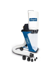 Aspirateur poussière extracteur copeaux bois collecteur sciure Scheppach dc500
