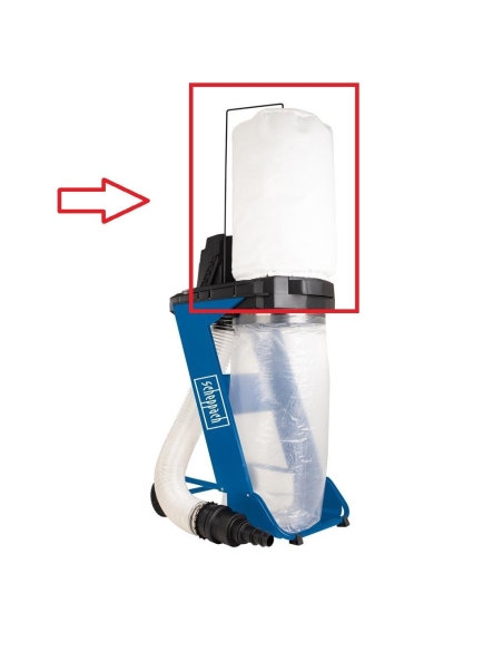 Sacs recepteurs accessoires optionnels pour aspirateur Scheppach dc500