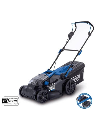 Tondeuse a gazon brushless 2x20v 43cm sans batterie ixes Scheppach bc-mp430-x