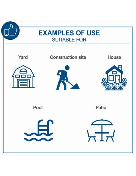 Nettoyeur haute pression a eau froide 180 bar 480 l/h 2400 w Scheppach hce3000