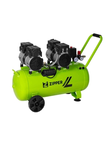 Compressore aria silenziato 50 lt 8 bar Zipper zi-com50si