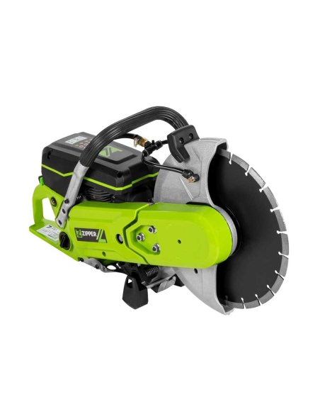 Decoupeuse a disque pour beton et asphalte coupes 105mm 2400w Zipper zi-bts300t