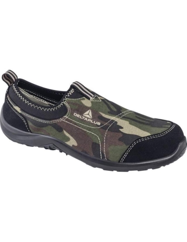 Chaussures Basses De Sécurité Pour Travail En Coton Deltaplus Miami S1P Camo Src