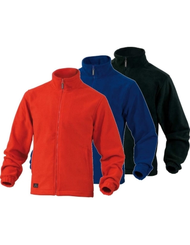 Veste Polaire De Travail Blouson Zippée En Pile Pour Homme Deltaplus Vernon