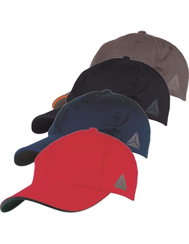 Casquette De Travail Sport Chapeau Baseball Cap Homme Femme Deltaplus Verona