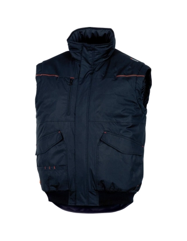 Gilet Deltaplus Viborg Multitasche Impermeabile Invernale Da Lavoro