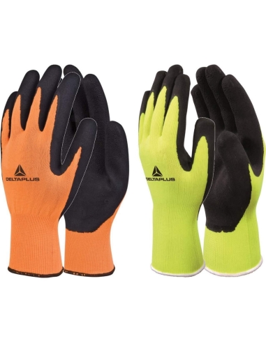 Gants De Travail Enduit Latex Paume Deltaplus Apollon Vv733