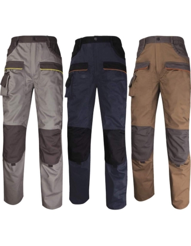 Pantalons De Travail Pour Homme Multi Poches Deltaplus Mcpan Mach2 Corporate