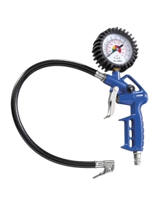 Manometre jauge de pression d'air pneu gonflage pneumatique fervi w021pg
