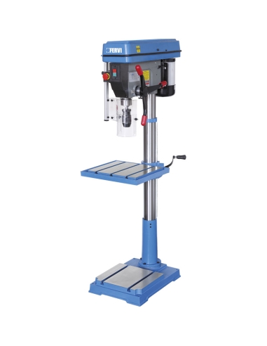 400V PERCEUSE À COLONNE 1500W VITESSE VARIABLE FERVI 0754/400V